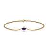 Load image into Gallery viewer, chain-four-daimond-stacking-bracelet-with-sapphire-in-FDBRC9628GSABLANGLE2-NL-YG