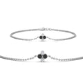 Thumbnail 43 - chain-four-stacking-bracelet-with-black-diamond-in-FDBRC9628GBLACKANGLE2-NL-WG