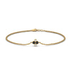 Load image into Gallery viewer, chain-four-stacking-bracelet-with-black-diamond-in-FDBRC9628GBLACKANGLE2-NL-YG