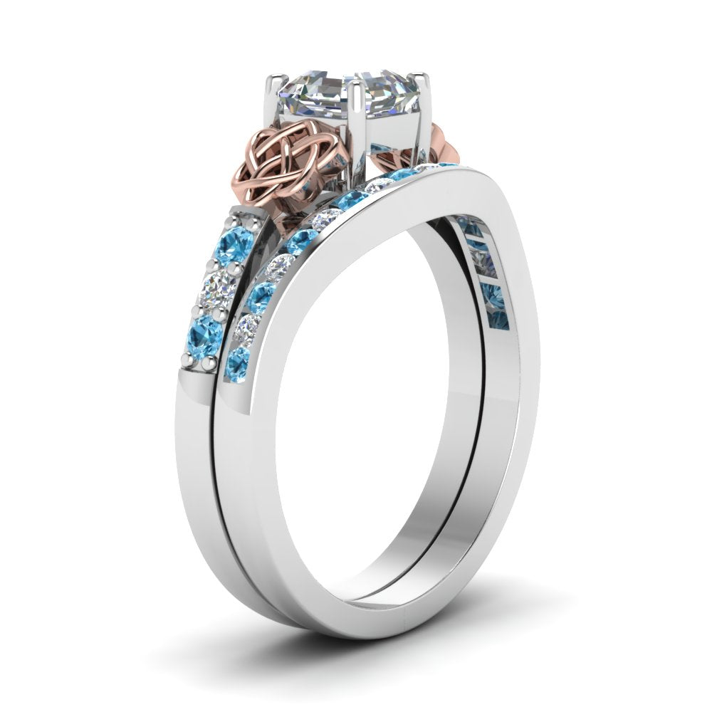 channel-band-asscher-cut-diamond-celtic-bridal-set-with-blue-topaz-in-white-gold-FDENS2255B2ASGICBLTOANGLE2-NL-WG