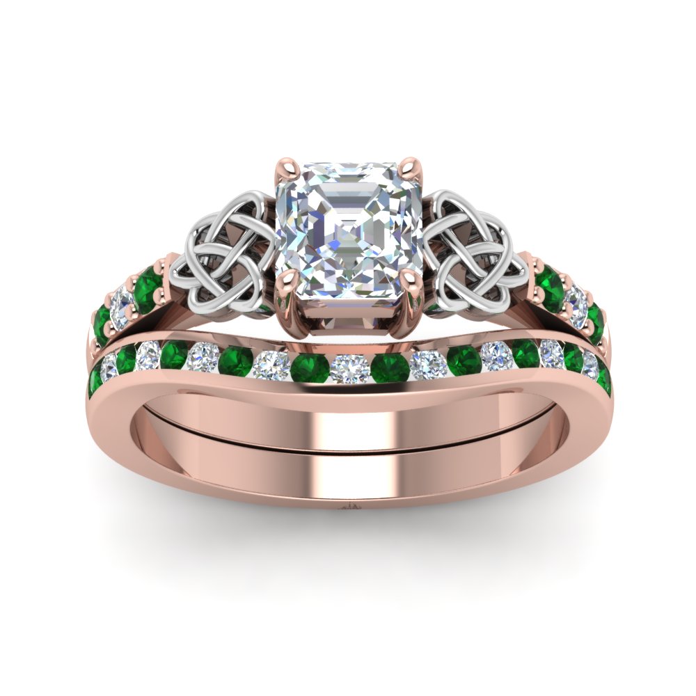 channel-band-asscher-cut-diamond-celtic-bridal-set-with-emerald-in-rose-gold-FDENS2255B2ASGEMGRANGLE5-NL-RG_68b966c4-a615-4ee8-9cb6-4d2ed9c1d811?v=1756980451