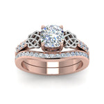 Load image into Gallery viewer, channel-band-cushion-cut-diamond-celtic-bridal-set-in-rose-gold-FDENS2255B2CUANGLE5-NL-RG_55fd58f2-013a-4a06-8a61-8479def811f5?v=1756980463
