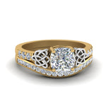 Load image into Gallery viewer, channel-band-cushion-cut-diamond-celtic-bridal-set-in-yellow-gold-FDENS2255B2CU-NL-YG_9760d7c7-37a8-42c3-963c-e993e06d8ec1?v=1756980463
