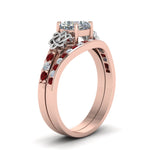 Load image into Gallery viewer, channel-band-cushion-cut-diamond-celtic-bridal-set-with-ruby-in-rose-gold-FDENS2255B2CUGRUDRANGLE2-NL-RG_4d9466f0-7fb3-4779-8c66-60a95b2728e1?v=1756980464
