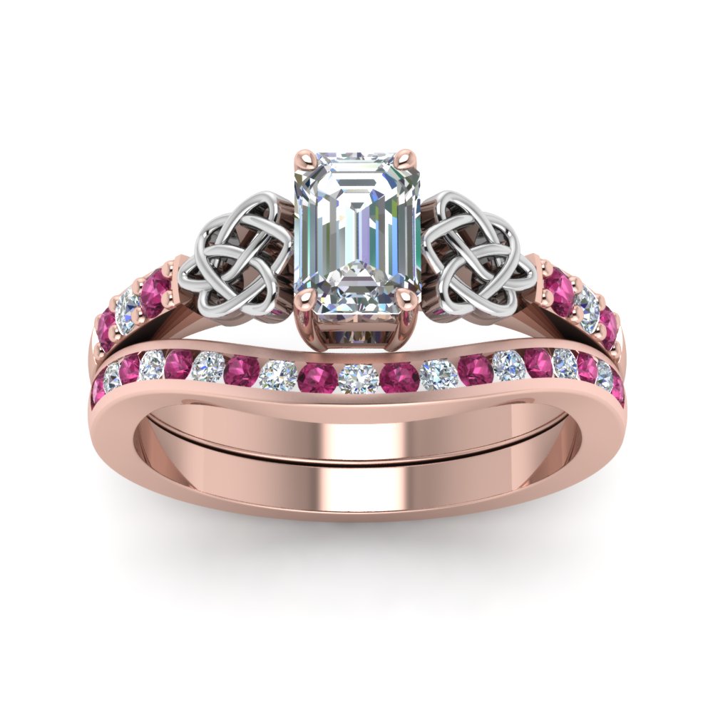 channel-band-emerald-cut-diamond-celtic-bridal-set-with-pink-sapphire-in-rose-gold-FDENS2255B2EMGSADRPIANGLE5-NL-RG