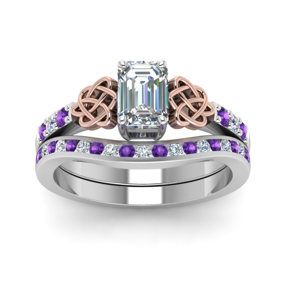 channel-band-emerald-cut-diamond-celtic-bridal-set-with-violet-topaz-in-white-gold-FDENS2255B2EMGVITOANGLE5-NL-WG