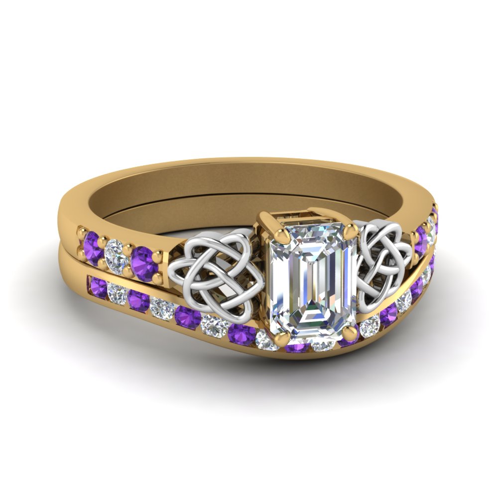 channel-band-emerald-cut-diamond-celtic-bridal-set-with-violet-topaz-in-yellow-gold-FDENS2255B2EMGVITO-NL-YG_2eeffa66-5b82-4b1e-9158-809011f5a047?v=1756980475