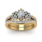 Load image into Gallery viewer, channel-band-marquise-cut-diamond-celtic-bridal-set-in-yellow-gold-FDENS2255B2MQANGLE5-NL-YG_1252a04e-a6e5-4e5d-9641-8c8d20d358e3?v=1756980486
