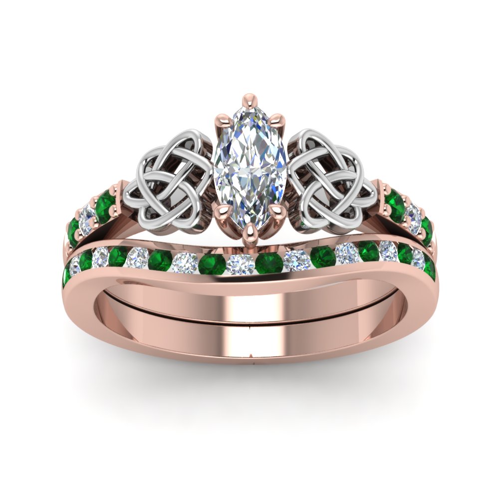channel-band-marquise-cut-diamond-celtic-bridal-set-with-emerald-in-rose-gold-FDENS2255B2MQGEMGRANGLE5-NL-RG_d44fc635-7190-4551-8b23-0f53ad80614c?v=1756980487