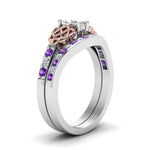 Load image into Gallery viewer, channel-band-marquise-cut-diamond-celtic-bridal-set-with-violet-topaz-in-white-gold-FDENS2255B2MQGVITOANGLE2-NL-WG_cc4bb01c-2555-4783-ba0d-4d6c6ff52cc3?v=1756980487
