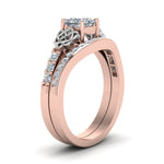 Load image into Gallery viewer, channel-band-princess-cut-diamond-celtic-bridal-set-in-rose-gold-FDENS2255B2PRANGLE2-NL-RG_110b10a4-cded-4799-8c89-8d94c12d3767?v=1756980497
