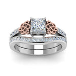 Load image into Gallery viewer, channel-band-princess-cut-diamond-celtic-bridal-set-in-white-gold-FDENS2255B2PRANGLE5-NL-WG_6609aea9-a986-4678-9a04-3be4f13d905b?v=1756980497
