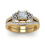 Load image into Gallery viewer, channel-band-princess-cut-diamond-celtic-bridal-set-in-yellow-gold-FDENS2255B2PRANGLE5-NL-YG_66097277-0ee9-4688-96ae-09d53d26f201?v=1756980496
