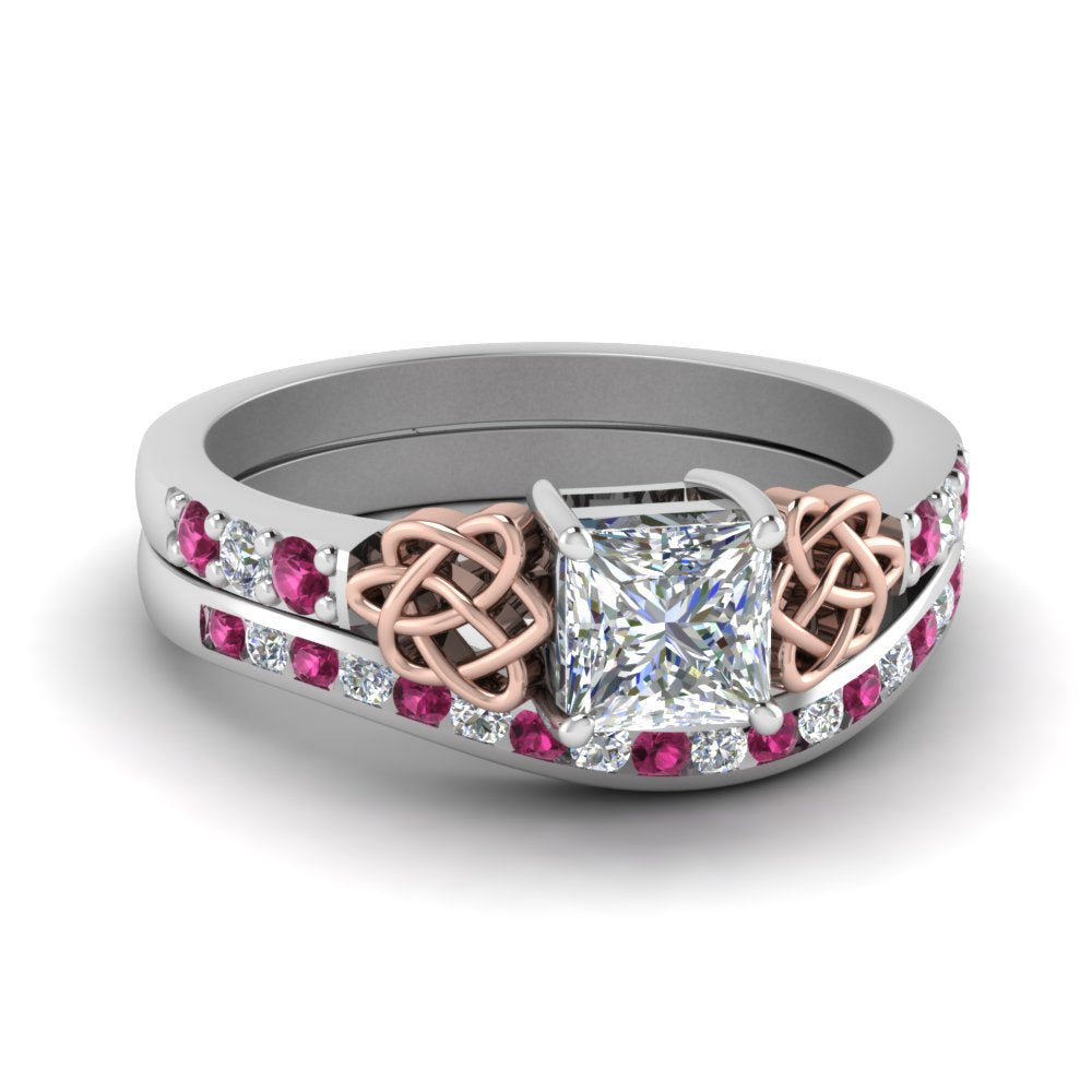 channel-band-princess-cut-diamond-celtic-bridal-set-with-pink-sapphire-in-white-gold-FDENS2255B2PRGSADRPI-NL-WG_917be668-cc85-4cb3-a3aa-907881394931?v=1756980497
