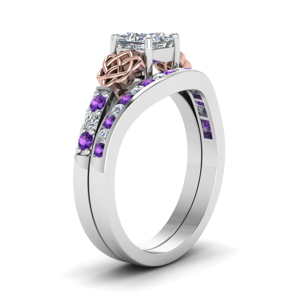 channel-band-princess-cut-diamond-celtic-bridal-set-with-violet-topaz-in-white-gold-FDENS2255B2PRGVITOANGLE2-NL-WG_9904baf6-d957-4790-8c4b-b3982ae3e5c3?v=1756980497