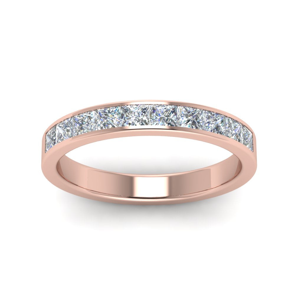channel-princess-cut-diamond-wedding-band-1-carat-in-18K-rose-gold-FD8382-1.0CTBANGLE5-NL-RG