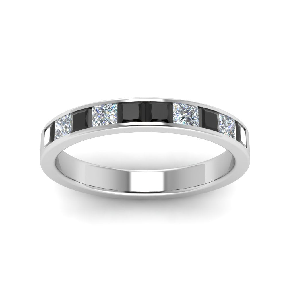 channel-princess-cut-wedding-band-1-carat-with-black-diamond-in-14K-white-gold-FD8382-1.0CTBGBLACKANGLE5-NL-WG
