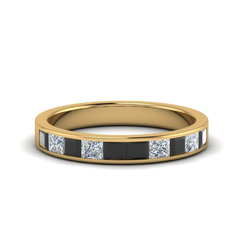 channel-princess-cut-wedding-band-1-carat-with-black-diamond-in-14K-yellow-gold-FD8382-1.0CTBGBLACK-NL-YG