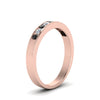 Load image into Gallery viewer, Channel 9 Stone Mens Wedding Ring