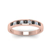 Load image into Gallery viewer, Channel 9 Stone Mens Wedding Ring
