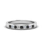 Load image into Gallery viewer, Channel 9 Stone Mens Wedding Ring
