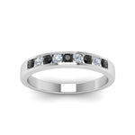 Load image into Gallery viewer, Channel 9 Stone Mens Wedding Ring
