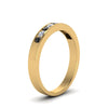 Load image into Gallery viewer, Channel 9 Stone Mens Wedding Ring