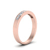 Load image into Gallery viewer, Channel 9 Stone Mens Wedding Ring