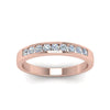 Load image into Gallery viewer, Channel 9 Stone Mens Wedding Ring