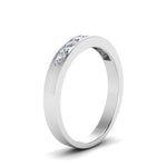 Load image into Gallery viewer, Channel 9 Stone Mens Wedding Ring
