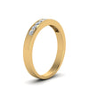 Load image into Gallery viewer, Channel 9 Stone Mens Wedding Ring