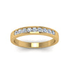 Load image into Gallery viewer, Channel 9 Stone Mens Wedding Ring
