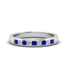 Load image into Gallery viewer, Channel 9 Stone Mens Wedding Ring