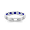 Load image into Gallery viewer, Channel 9 Stone Mens Wedding Ring