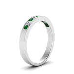 Load image into Gallery viewer, Channel 9 Stone Mens Wedding Ring
