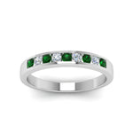 Load image into Gallery viewer, Channel 9 Stone Mens Wedding Ring
