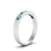Load image into Gallery viewer, Channel 9 Stone Mens Wedding Ring