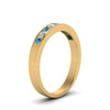 Load image into Gallery viewer, Channel 9 Stone Mens Wedding Ring