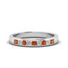 Load image into Gallery viewer, Channel 9 Stone Mens Wedding Ring