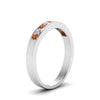 Load image into Gallery viewer, Channel 9 Stone Mens Wedding Ring