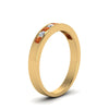 Load image into Gallery viewer, Channel 9 Stone Mens Wedding Ring