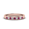 Load image into Gallery viewer, Channel 9 Stone Mens Wedding Ring