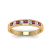Load image into Gallery viewer, Channel 9 Stone Mens Wedding Ring