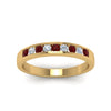 Load image into Gallery viewer, Channel 9 Stone Mens Wedding Ring