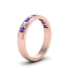 Load image into Gallery viewer, channel-round-diamond-wedding-band-with-violac-topaz-in-14K-rose-gold-FDMR1098GVITOANGLE2-NL-RG.jpg