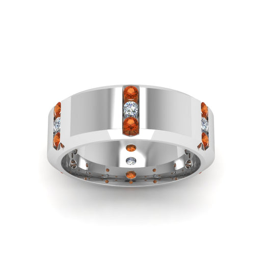 channel-set-3-stone-diamond-mens-wedding-band-anniversary-ring-with-orange-sapphire-in-14K-white-gold-FDM8113BGSAORANGLE5-NL-WG.jpg