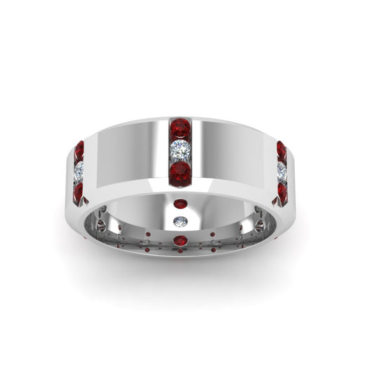 channel-set-3-stone-diamond-mens-wedding-band-anniversary-ring-with-ruby-in-14K-white-gold-FDM8113BGRUDRANGLE5-NL-WG.jpg