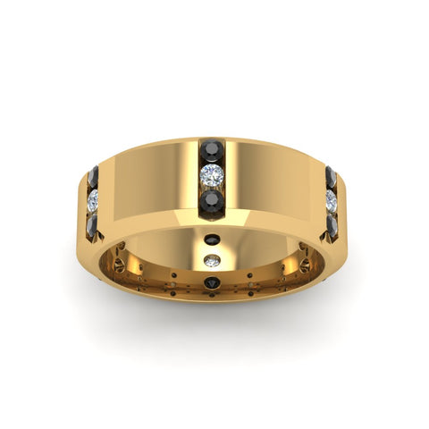 channel-set-3-stone-mens-wedding-band-anniversary-ring-with-black-diamond-in-14K-yellow-gold-FDM8113BGBLACKANGLE5-NL-YG.jpg