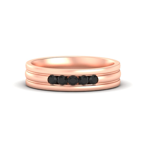 channel-set-5-stone-black-diamond-mens-engagement-ring-in-rose-gold-fdm1212gblack-nl-rg