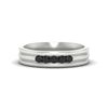 Load image into Gallery viewer, channel-set-5-stone-black-diamond-mens-engagement-ring-in-white-gold-fdm1212gblack-nl-wg